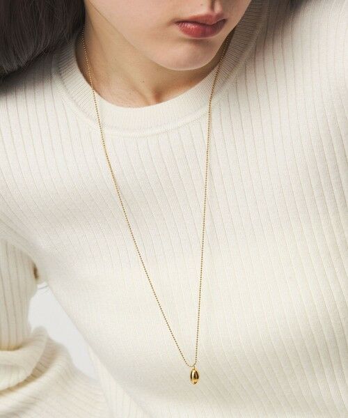 green label relaxing / グリーンレーベル リラクシング ネックレス・ペンダント・チョーカー | ボールドロップ スライド ネックレス | 詳細1