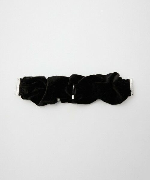 green label relaxing / グリーンレーベル リラクシング ヘアゴム・シュシュ | 【WEB限定】起毛 ヘアカフ（フェイクパール） | 詳細3