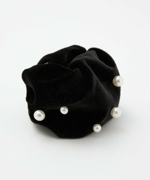 green label relaxing / グリーンレーベル リラクシング ヘアゴム・シュシュ | 【WEB限定】起毛 ヘアカフ（フェイクパール） | 詳細5