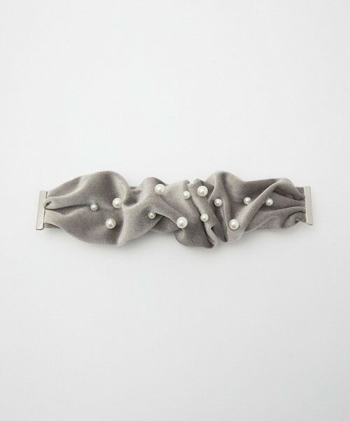 green label relaxing / グリーンレーベル リラクシング ヘアゴム・シュシュ | 【WEB限定】起毛 ヘアカフ（フェイクパール） | 詳細10