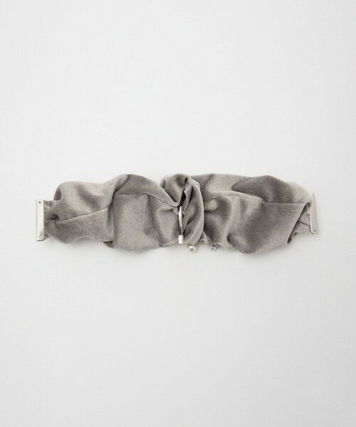 green label relaxing / グリーンレーベル リラクシング ヘアゴム・シュシュ | 【WEB限定】起毛 ヘアカフ（フェイクパール） | 詳細11