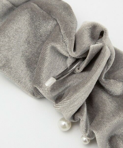 green label relaxing / グリーンレーベル リラクシング ヘアゴム・シュシュ | 【WEB限定】起毛 ヘアカフ（フェイクパール） | 詳細12