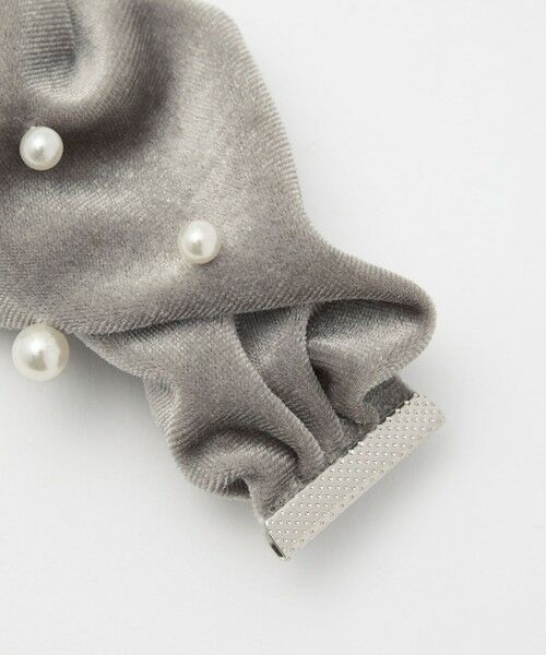 green label relaxing / グリーンレーベル リラクシング ヘアゴム・シュシュ | 【WEB限定】起毛 ヘアカフ（フェイクパール） | 詳細13