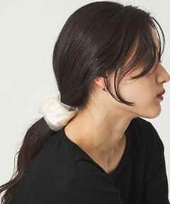 green label relaxing / グリーンレーベル リラクシング ヘアゴム・シュシュ | 【WEB限定】チュール ヘアカフ（無地）