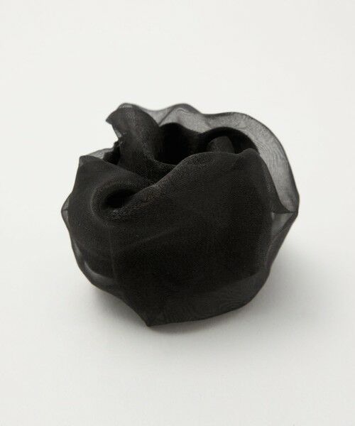 green label relaxing / グリーンレーベル リラクシング ヘアゴム・シュシュ | 【WEB限定】チュール ヘアカフ（無地） | 詳細16