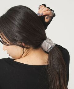 green label relaxing / グリーンレーベル リラクシング ヘアゴム・シュシュ | 【WEB限定】チュール ヘアカフ（ドット）