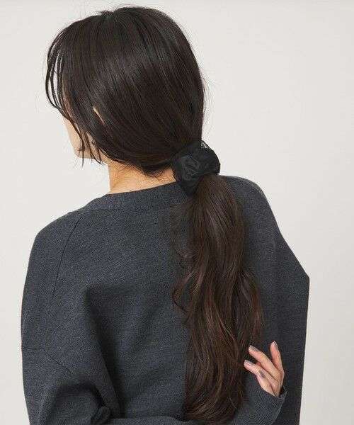 green label relaxing / グリーンレーベル リラクシング ヘアゴム・シュシュ | 【WEB限定】チュール ヘアカフ（ドット） | 詳細2