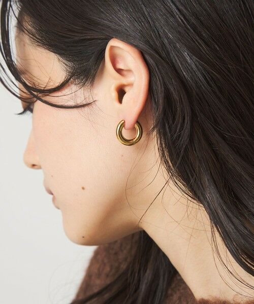 green label relaxing / グリーンレーベル リラクシング ピアス・イヤリング | 【WEB限定】フープピアス | 詳細4