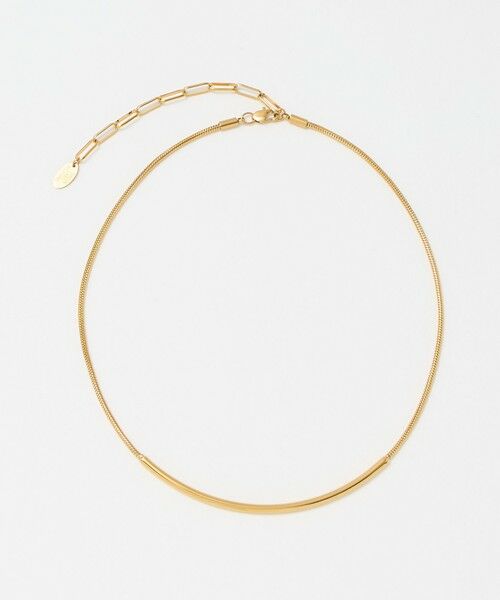 green label relaxing / グリーンレーベル リラクシング ネックレス・ペンダント・チョーカー | スネークチェーン チョーカー ネックレス（GOLD）