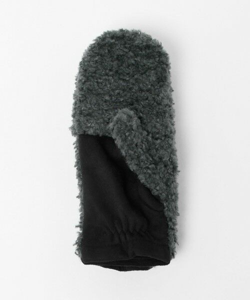 green label relaxing / グリーンレーベル リラクシング 手袋 | スリット ボア ミトン / 手袋 | 詳細4