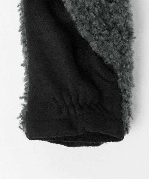 green label relaxing / グリーンレーベル リラクシング 手袋 | スリット ボア ミトン / 手袋 | 詳細6