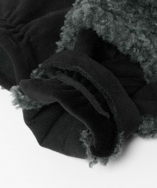 green label relaxing / グリーンレーベル リラクシング 手袋 | スリット ボア ミトン / 手袋 | 詳細7