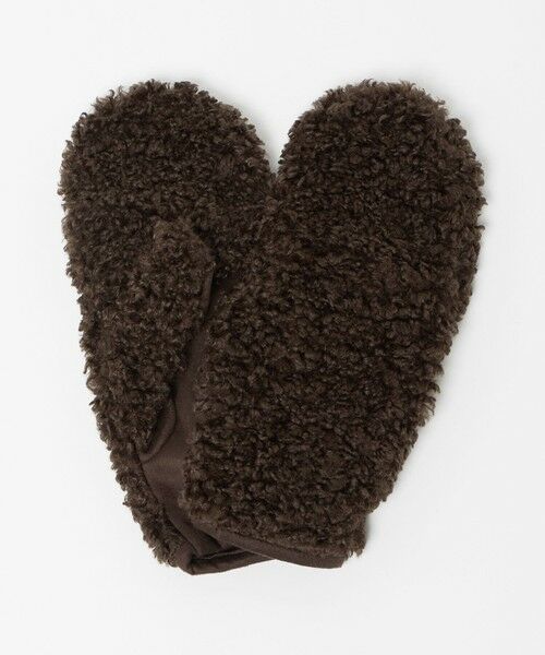 green label relaxing / グリーンレーベル リラクシング 手袋 | スリット ボア ミトン / 手袋 | 詳細12