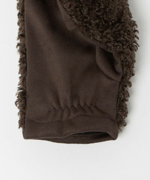 green label relaxing / グリーンレーベル リラクシング 手袋 | スリット ボア ミトン / 手袋 | 詳細13