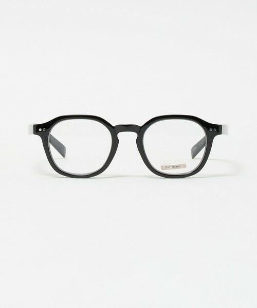 green label relaxing / グリーンレーベル リラクシング サングラス・メガネ | クラウンパント フルリム クリアレンズ メガネ（BLACK）