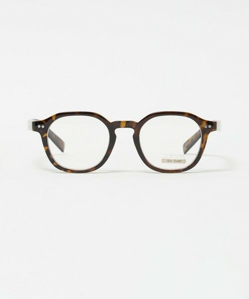 green label relaxing / グリーンレーベル リラクシング サングラス・メガネ | クラウンパント フルリム クリアレンズ メガネ（MD.BROWN）