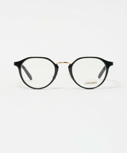 green label relaxing / グリーンレーベル リラクシング サングラス・メガネ | コンビフレーム クリアレンズ メガネ（BLACK）