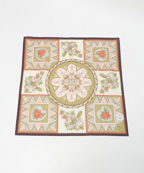 green label relaxing / グリーンレーベル リラクシング ハンカチ | 【別注】＜Feuille de Cocoon＞ スカーフ | 詳細1