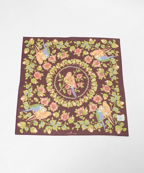 green label relaxing / グリーンレーベル リラクシング ハンカチ | 【別注】＜Feuille de Cocoon＞ スカーフ | 詳細3