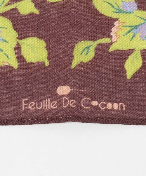 green label relaxing / グリーンレーベル リラクシング ハンカチ | 【別注】＜Feuille de Cocoon＞ スカーフ | 詳細5