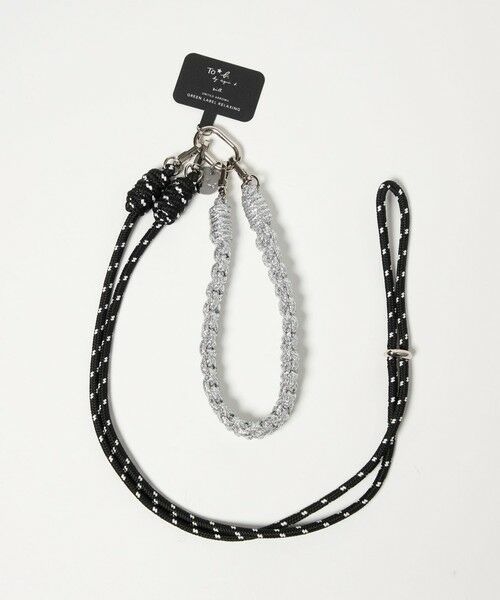 green label relaxing / グリーンレーベル リラクシング その他 | ＜To b. by agnes b.コラボ＞モバイル ストラップ 2（SILVER）