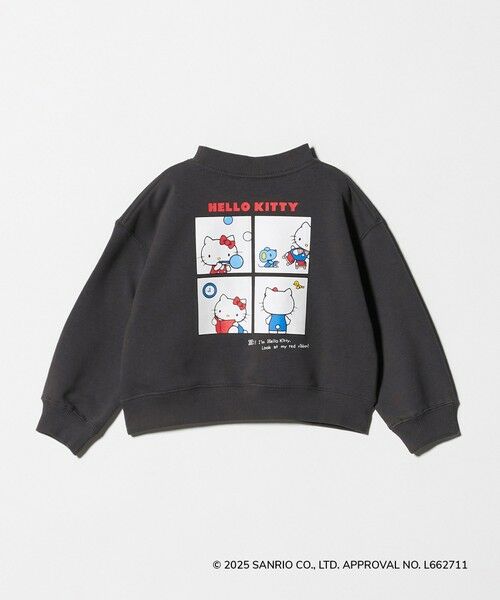 green label relaxing / グリーンレーベル リラクシング スウェット | 【別注】＜URBAMENT＞SANRIO スウェット / トレーナー / キッズ  100cm-130cm（DK.GRAY）