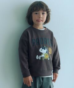 green label relaxing / グリーンレーベル リラクシング スウェット | ＜PEANUTS＞コラボレーション MLB 裏毛 スウェット /トレーナー / キッズ  100cm-130cm