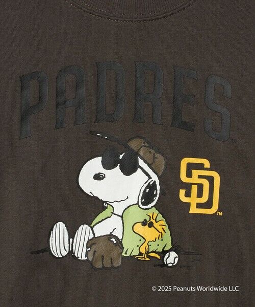 green label relaxing / グリーンレーベル リラクシング スウェット | ＜PEANUTS＞コラボレーション MLB 裏毛 スウェット /トレーナー / キッズ  100cm-130cm | 詳細16