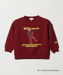 green label relaxing / グリーンレーベル リラクシング スウェット | 【別注】＜SESAME STREET＞裏毛 プルオーバー / トレーナー / キッズ  100cm-130cm