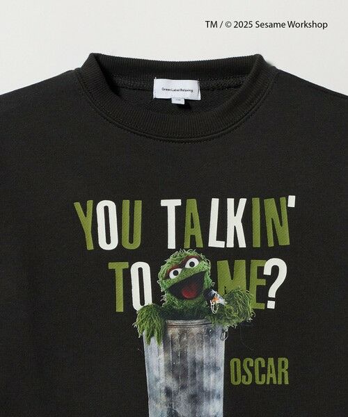 green label relaxing / グリーンレーベル リラクシング スウェット | 【別注】＜SESAME STREET＞裏毛 プルオーバー / トレーナー / キッズ  100cm-130cm | 詳細2