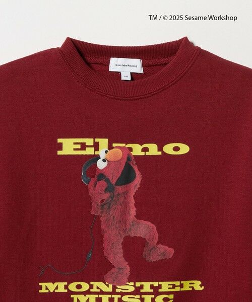 green label relaxing / グリーンレーベル リラクシング スウェット | 【別注】＜SESAME STREET＞裏毛 プルオーバー / トレーナー / キッズ  100cm-130cm | 詳細6