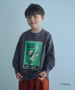 green label relaxing / グリーンレーベル リラクシング カットソー | 【別注】＜Disney＞キャラクター ロングスリーブTシャツ / キッズ 100cm—130cm
