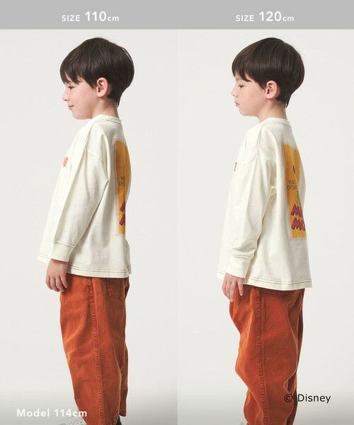green label relaxing / グリーンレーベル リラクシング カットソー | 【別注】＜Disney＞キャラクター ロングスリーブTシャツ / キッズ 100cm—130cm | 詳細4