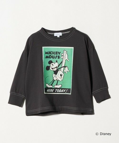 green label relaxing / グリーンレーベル リラクシング カットソー | 【別注】＜Disney＞キャラクター ロングスリーブTシャツ / キッズ 100cm—130cm | 詳細10