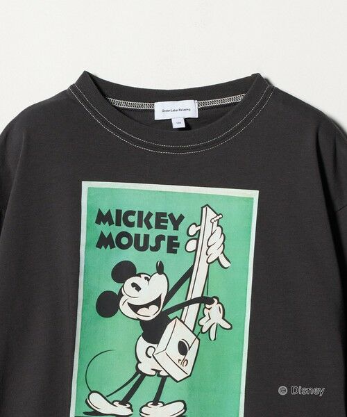 green label relaxing / グリーンレーベル リラクシング カットソー | 【別注】＜Disney＞キャラクター ロングスリーブTシャツ / キッズ 100cm—130cm | 詳細12