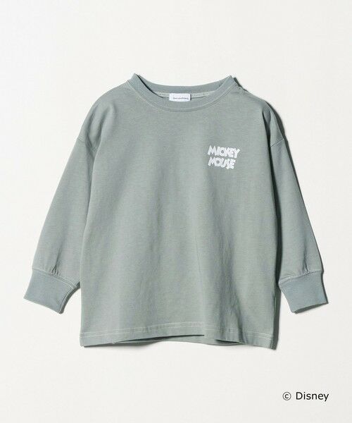 green label relaxing / グリーンレーベル リラクシング カットソー | 【別注】＜Disney＞キャラクター ロングスリーブTシャツ / キッズ 100cm—130cm | 詳細18