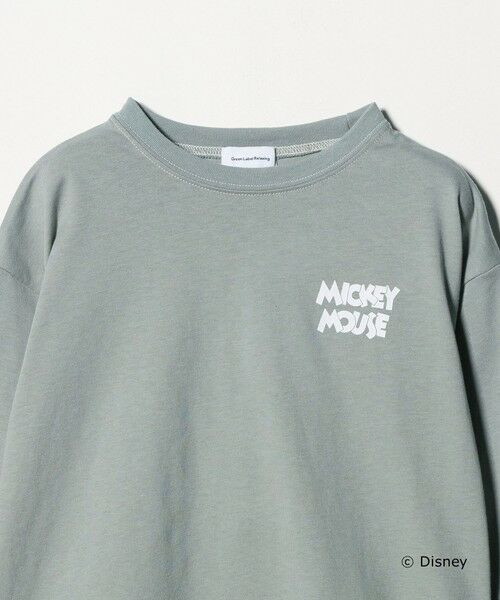 green label relaxing / グリーンレーベル リラクシング カットソー | 【別注】＜Disney＞キャラクター ロングスリーブTシャツ / キッズ 100cm—130cm | 詳細19