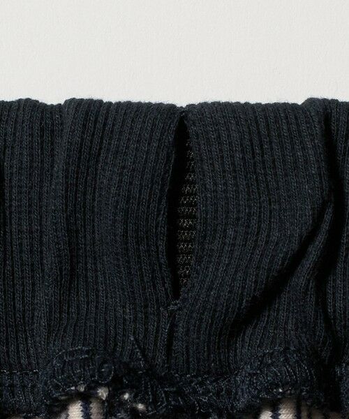 green label relaxing / グリーンレーベル リラクシング ショート・ハーフ・半端丈パンツ | ボーダーバルーン キュロットパンツ / キッズ  110cm-130cm | 詳細13