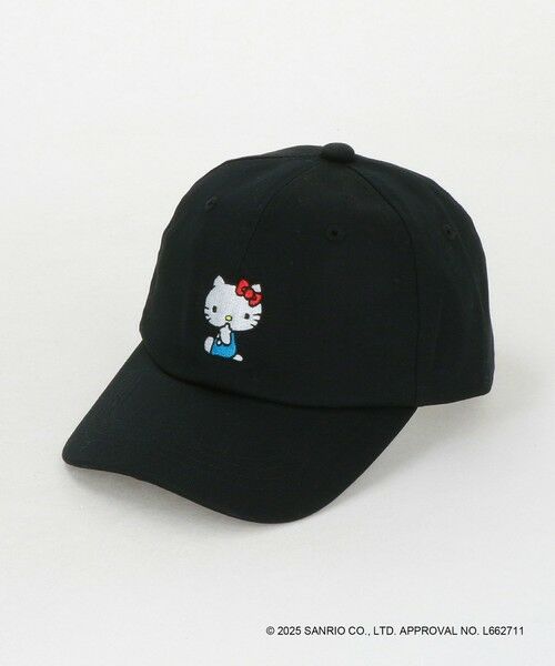 green label relaxing / グリーンレーベル リラクシング キャップ | 【別注】＜URBAMENT＞SANRIO キャップ / CAP / キッズ（BLACK）
