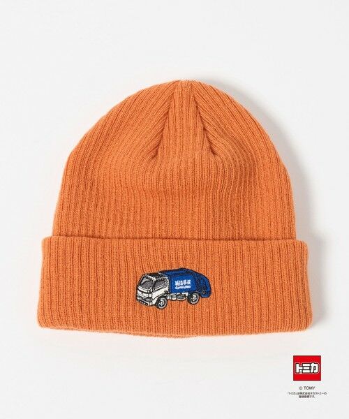 green label relaxing / グリーンレーベル リラクシング キャップ | 【別注】＜TOMICA＞ニットキャップ / キッズ（ORANGE）