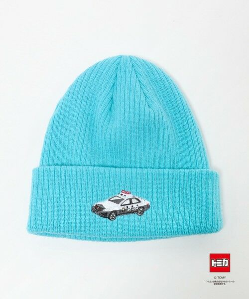green label relaxing / グリーンレーベル リラクシング キャップ | 【別注】＜TOMICA＞ニットキャップ / キッズ（LT.BLUE）