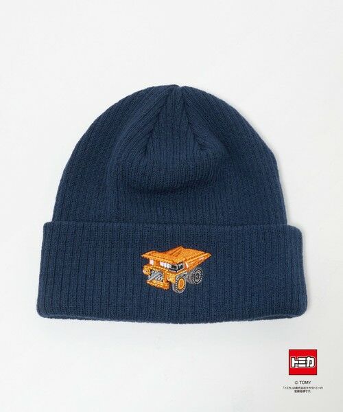 green label relaxing / グリーンレーベル リラクシング キャップ | 【別注】＜TOMICA＞ニットキャップ / キッズ（NAVY）