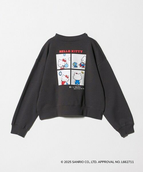 green label relaxing / グリーンレーベル リラクシング スウェット | 【別注】＜URBAMENT＞SANRIO スウェット / トレーナー / キッズ  140cm-150cm（DK.GRAY）