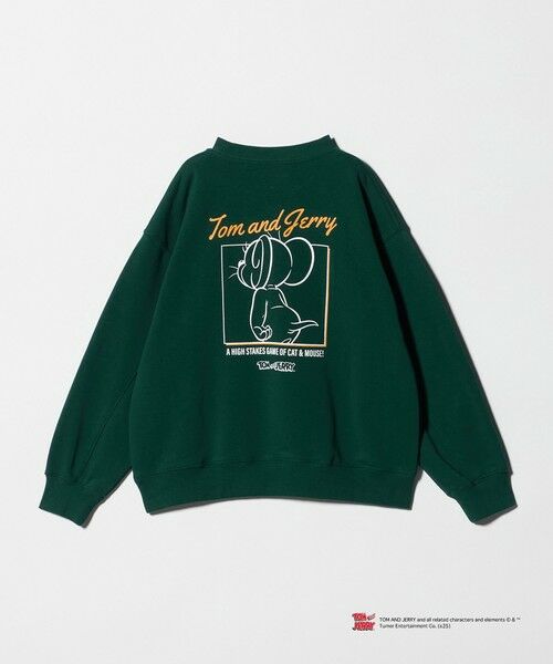 green label relaxing / グリーンレーベル リラクシング スウェット | 【別注】＜URBAMENT＞TOM AND JERRY スウェット / トレーナー  / キッズ  140cm-150cm | 詳細1