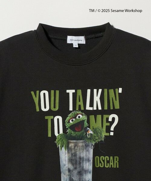 green label relaxing / グリーンレーベル リラクシング スウェット | 【別注】＜SESAME STREET＞裏毛 プルオーバー / トレーナー / キッズ  140cm-150cm | 詳細2