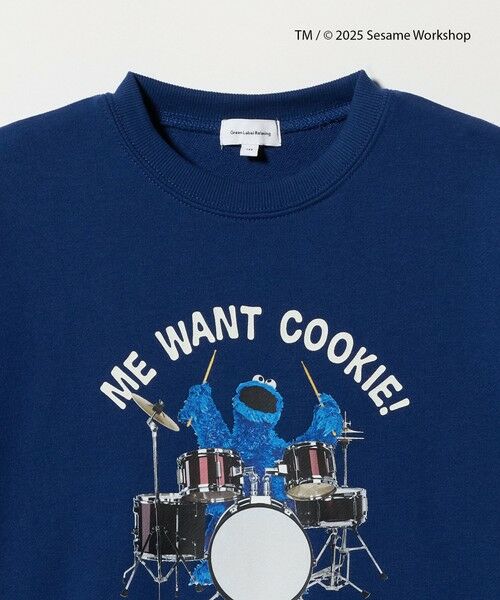 green label relaxing / グリーンレーベル リラクシング スウェット | 【別注】＜SESAME STREET＞裏毛 プルオーバー / トレーナー / キッズ  140cm-150cm | 詳細10
