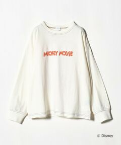 green label relaxing / グリーンレーベル リラクシング カットソー | 【別注】＜Disney＞キャラクター ロングスリーブTシャツ / キッズ 140cm—150cm