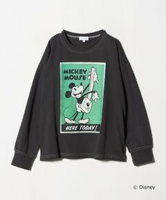 green label relaxing / グリーンレーベル リラクシング カットソー | 【別注】＜Disney＞キャラクター ロングスリーブTシャツ / キッズ 140cm—150cm