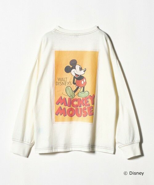 green label relaxing / グリーンレーベル リラクシング カットソー | 【別注】＜Disney＞キャラクター ロングスリーブTシャツ / キッズ 140cm—150cm | 詳細1