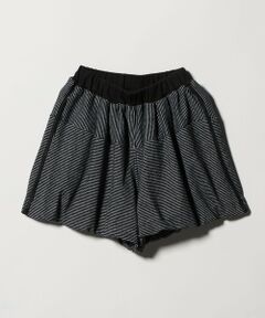 green label relaxing / グリーンレーベル リラクシング ショート・ハーフ・半端丈パンツ | ボーダーバルーン キュロットパンツ / キッズ  140cm-160cm